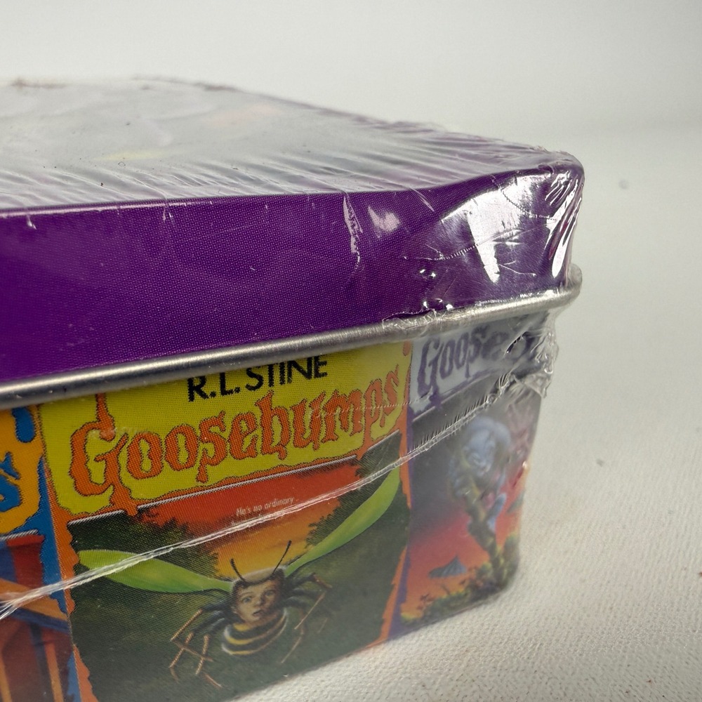 Goosebumps 25th Anniversary Retro Tin 5 Book Set R.L. Stine Scholastic NEW - Picture 5 of 10